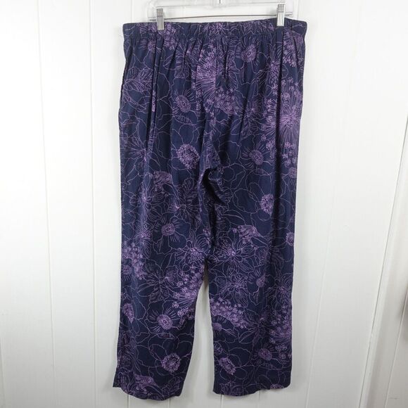 Victorias Secret Womens Floral Cotton Lounge Pants X-Large - Picture 6 of 9